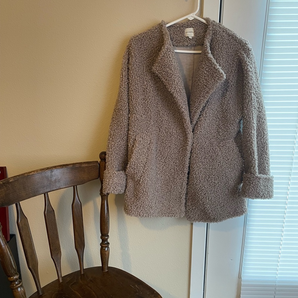 Fuzzy coat, size: S